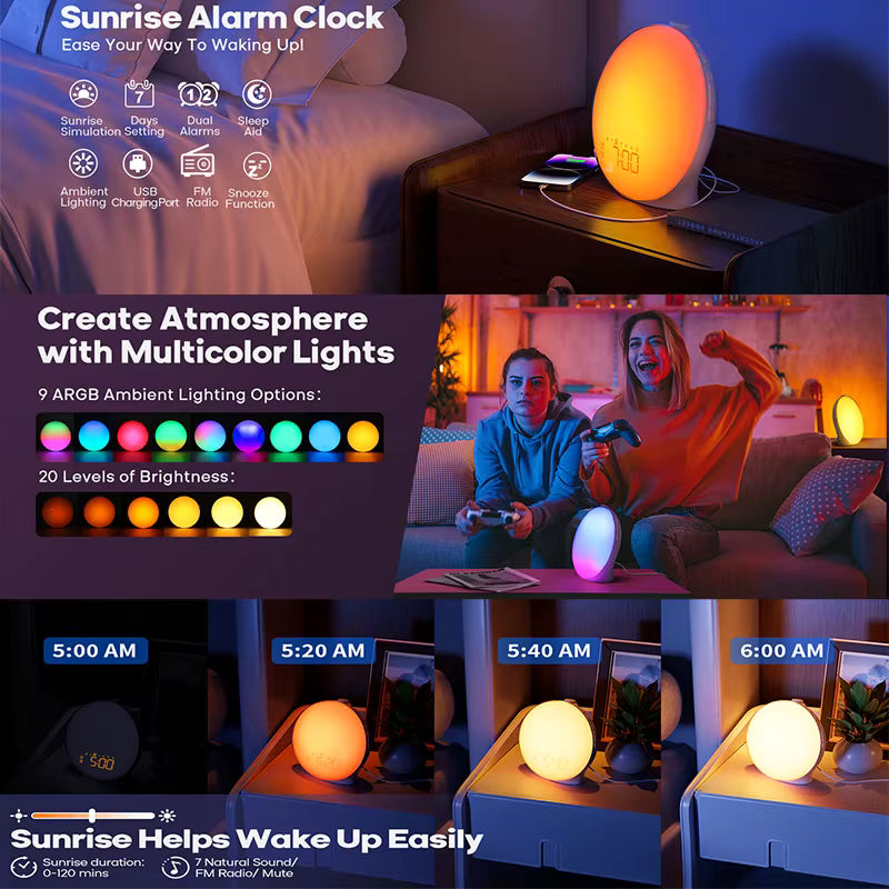 Calmory™ Sunrise Wake-Up Light